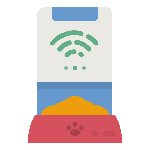 Pet food animals cat food dog food icon