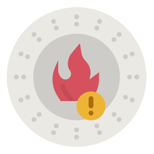 Smoke detector smoke detector security electronics icon