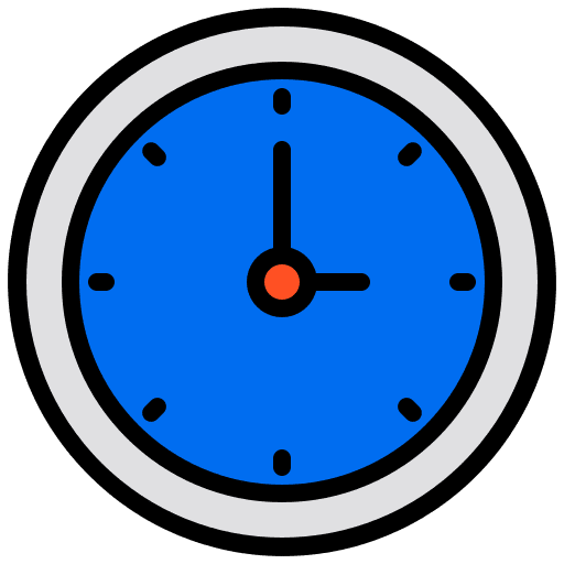 Clock organization time time management icon