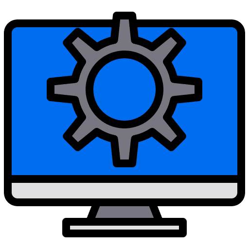 Development project management electronics development icon