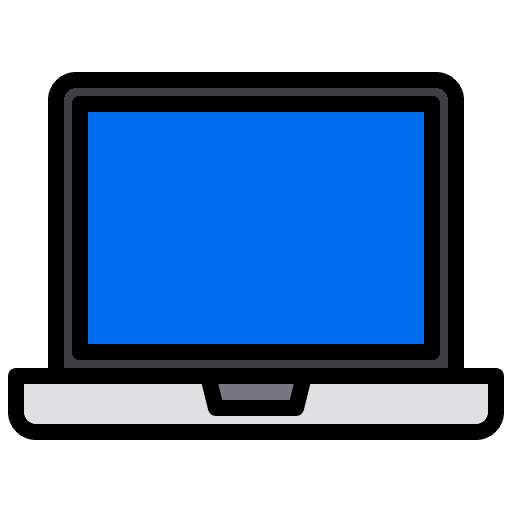 Laptop electronics laptop device icon