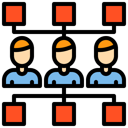 Workflow project project management user icon