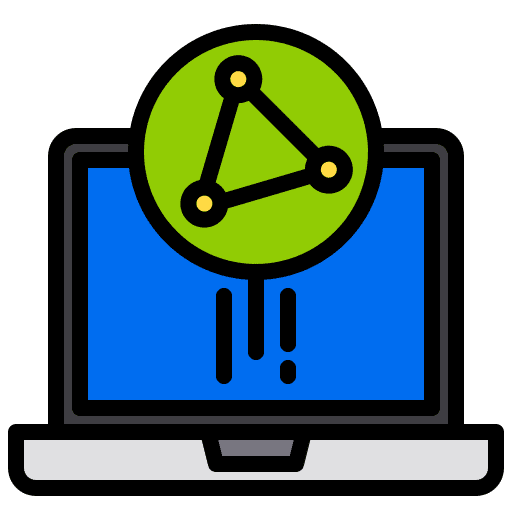 Share ui laptop monitor icon