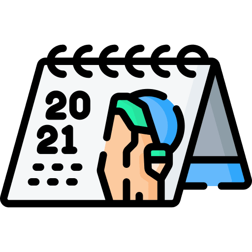Calendar administration calendar planning icon