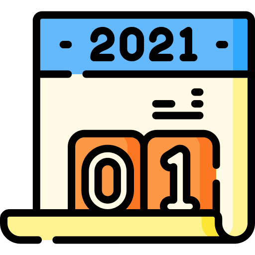 Calendar administration time and date organization icon