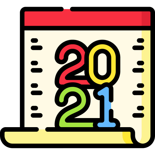Calendar time and date planning schedule icon