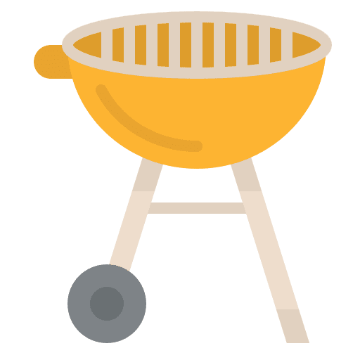Barbecue outdoor kitchen kitchenware icon