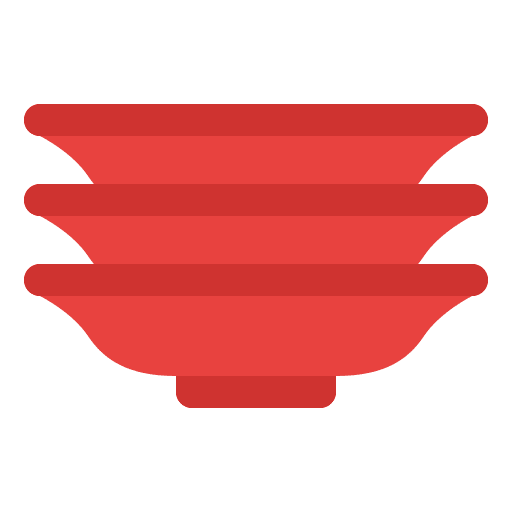 Dishes dish kitchenware cooking icon