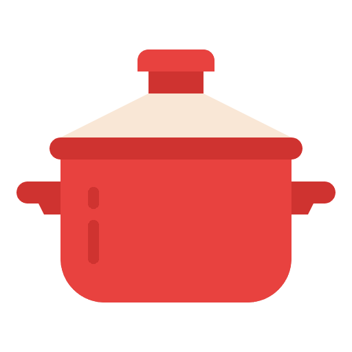Pot cooking kitchen utensils cooking equipment icon