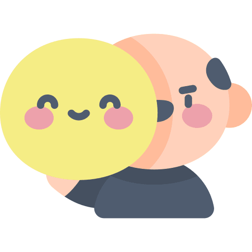 Danger risk people avatar icon