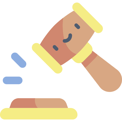 Justice judge governance miscellaneous icon