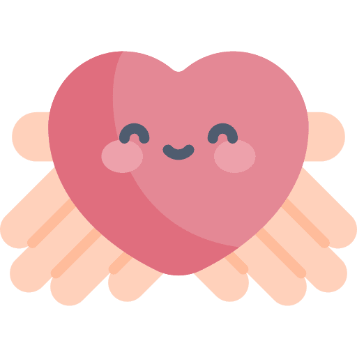 Love volunteering love and romance love icon