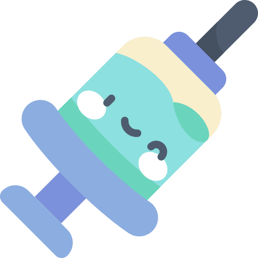 Vaccine injection healthcare and medical medical kit icon