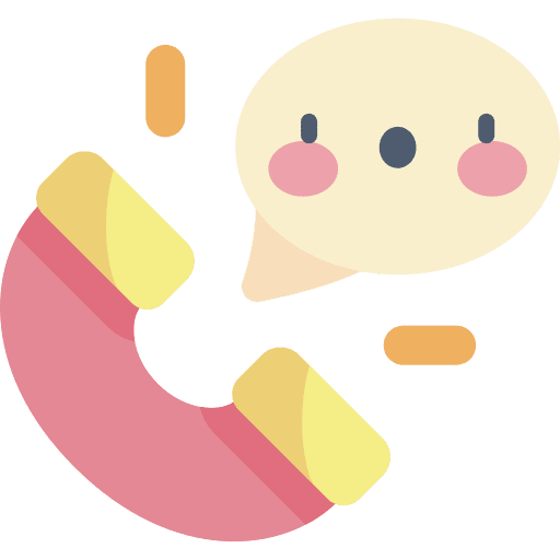 Emergency telephone emergency speech bubble icon