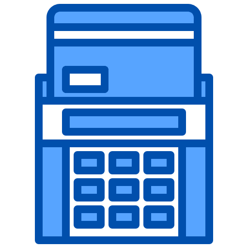 Card payment pay point of service card payment icon