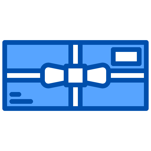 Gift card payment card present icon