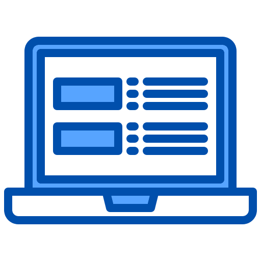 Laptop laptop internet banking computer icon