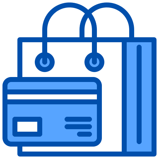 Shopping shop payment purchase icon