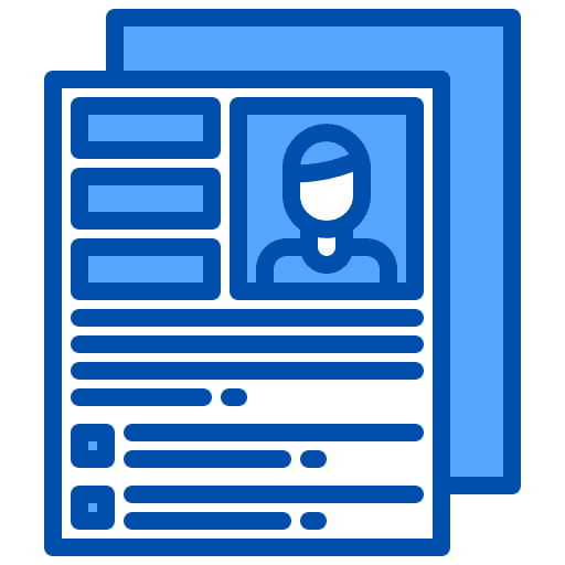 Resume job curriculum vitae resume icon