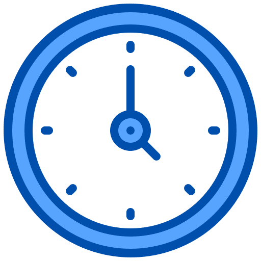 Time hours watch job icon