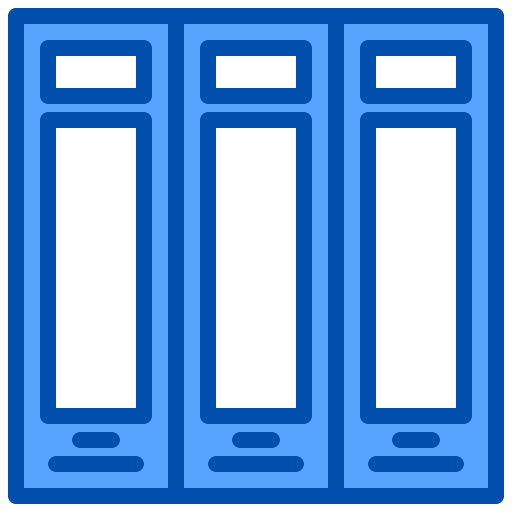 File folder office material files and folders icon