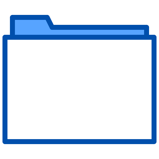 Folder professions and jobs job files and folders icon