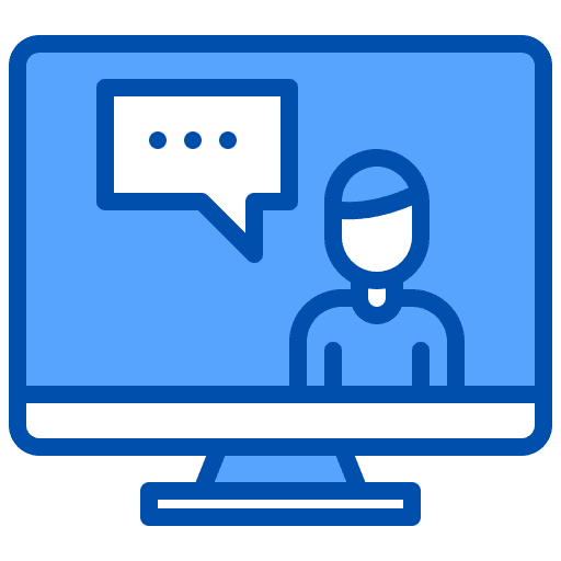 Interview interview communications request icon