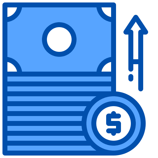 Profit profits profit cash icon