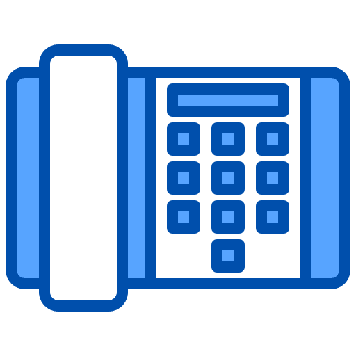 Telephone professions and jobs electronics telephone icon