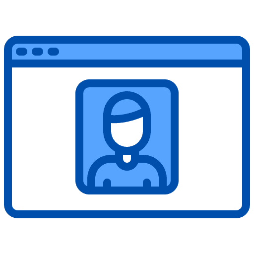 Profile profile contact professions and jobs icon