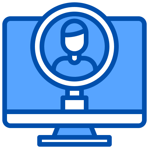Search search magnifying glass professions and jobs icon