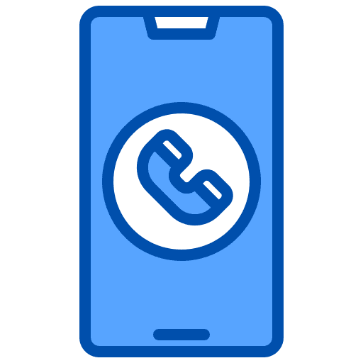 Call calling job smartphone icon