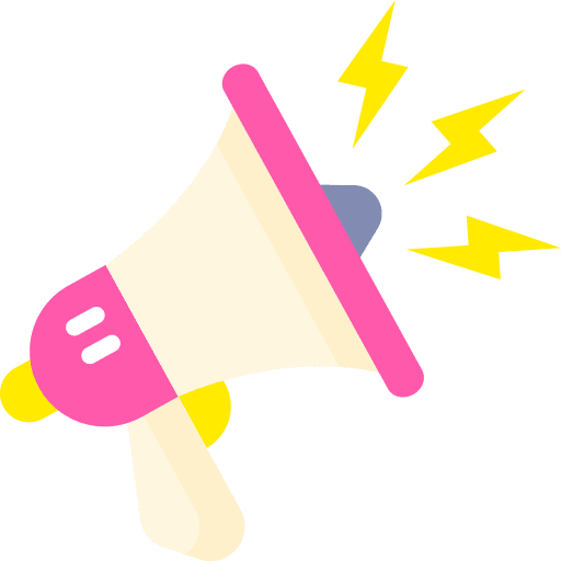 Megaphone call to action megaphone speaker icon