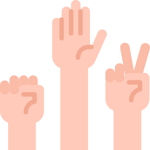 Rock paper scissors rock paper scissors hands and gestures hand icon