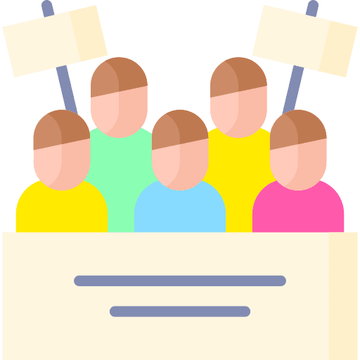 Strike people miscellaneous strike icon