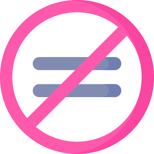 Disagreement disagreement equal no icon