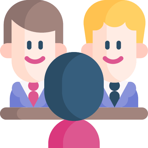 Interview business meeting interview business icon