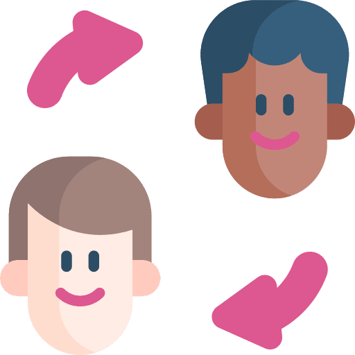 Change working customer engagement people icon