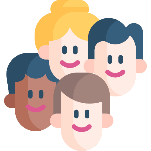 Cooperation workers cooperation people icon