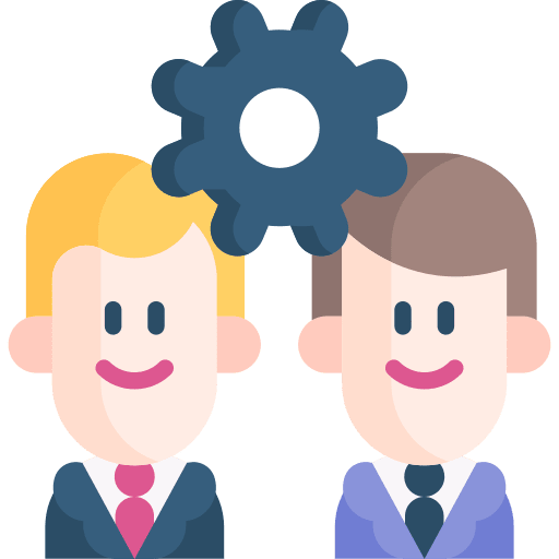 Team management partner user team management icon