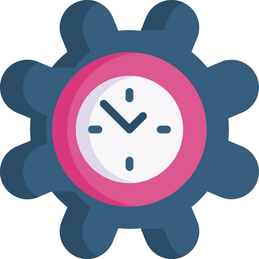 Time management management time efficiency icon