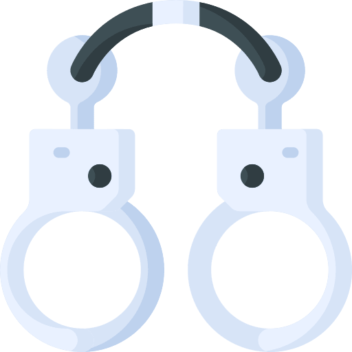 Handcuffs jail arrested arrest icon
