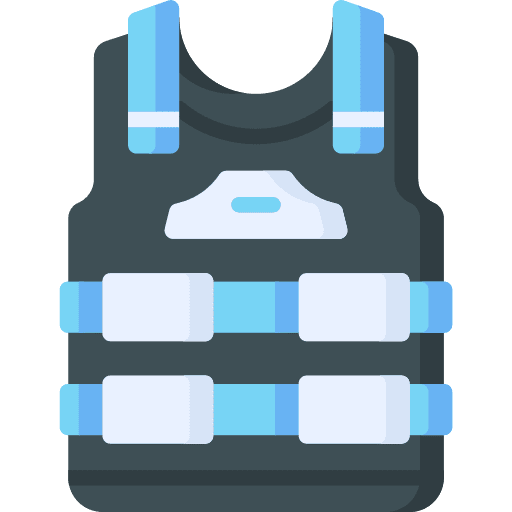 Kevlar armor kevlar protection icon