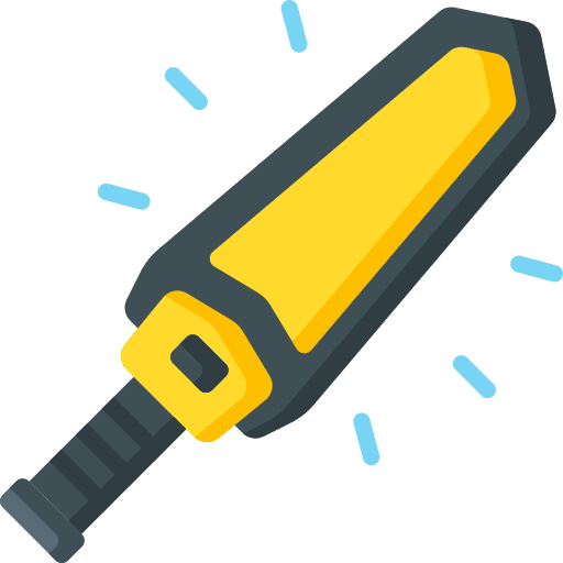 Metal detector security protection airport icon