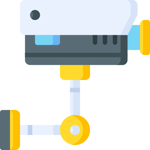 Cctv technology security electronics icon