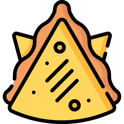 Quesadilla snack food and restaurant quesadilla icon