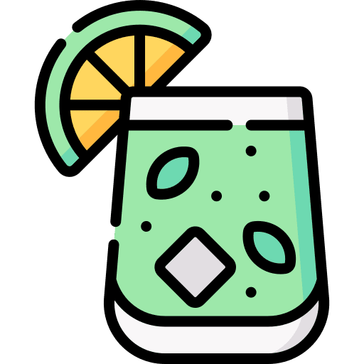 Cocktail lime cocktail beverage icon