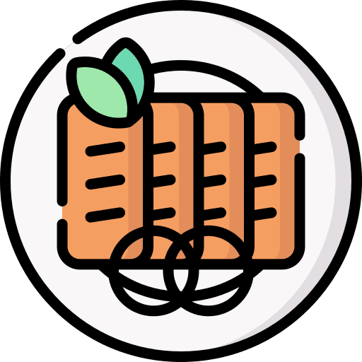 Grilled meat dish mexican food grilled meat icon