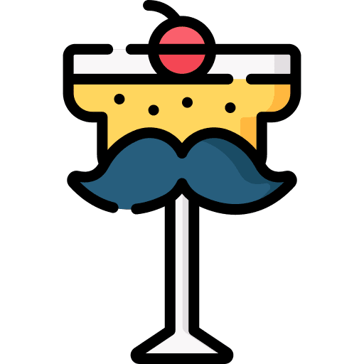 Margarita beverage cocktail alcoholic drink icon
