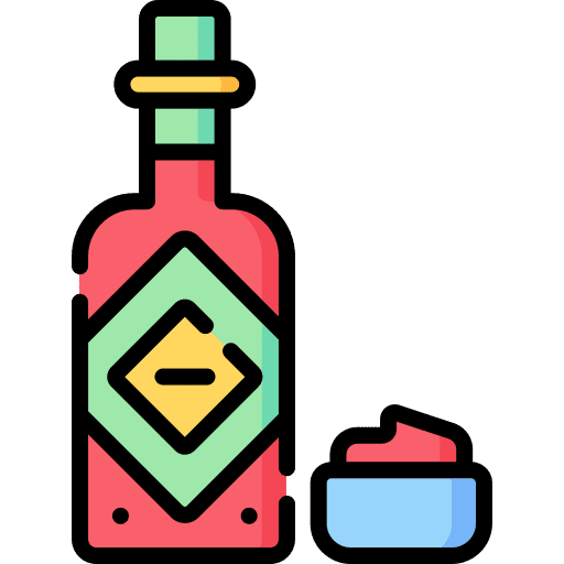 Chili sauce food and restaurant spicy mexico icon